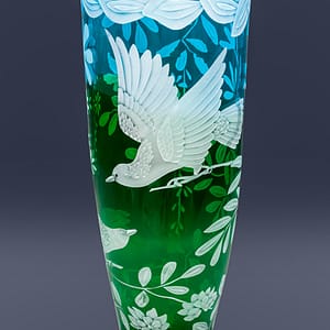 Band Tail Pigeons Emerald green/ Copper blue