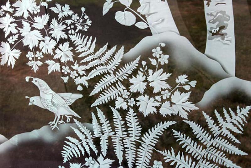 aspen-panel-D3-24 Detail Aspen Window -ferns