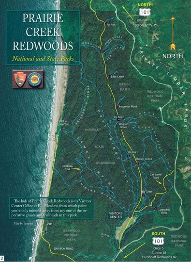 Prairie Creek Map