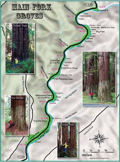 Navarro Redwoods Main Map